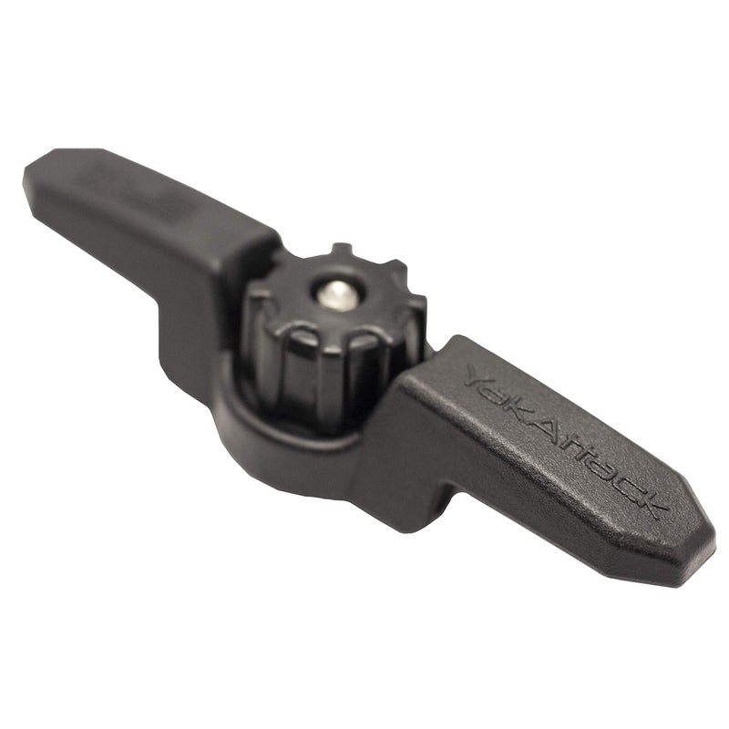 YakAttack GT Cleat XL â€“ Track Mount Line Cleat for 1/2" Rope | Fits GearTrac, MightyMount, & Most Kayak Track Systems | Heavy-Duty Anchor Line Management | Yak Attack USA-Made - Image 1